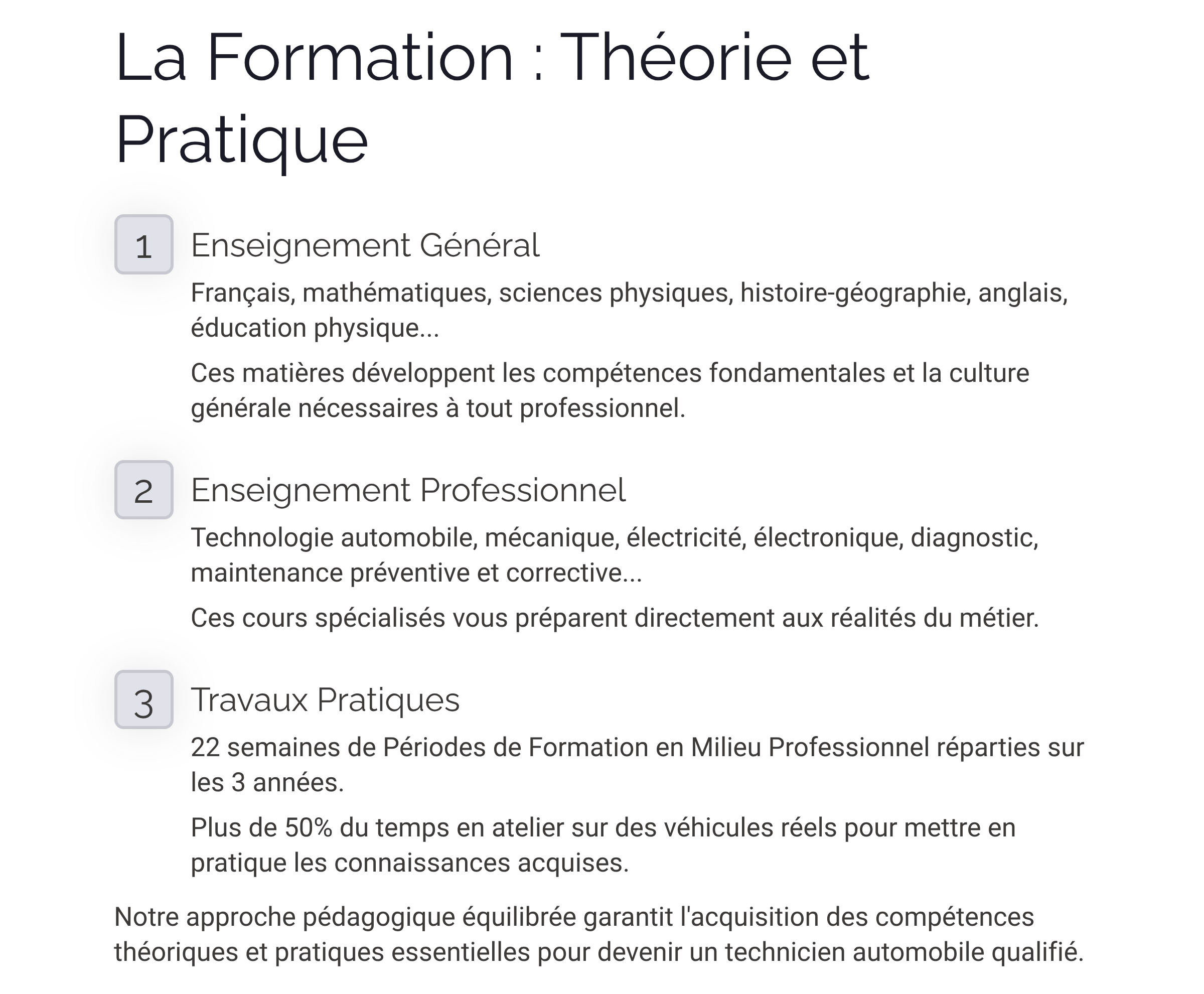 Présentation Bac Pro Maintenance