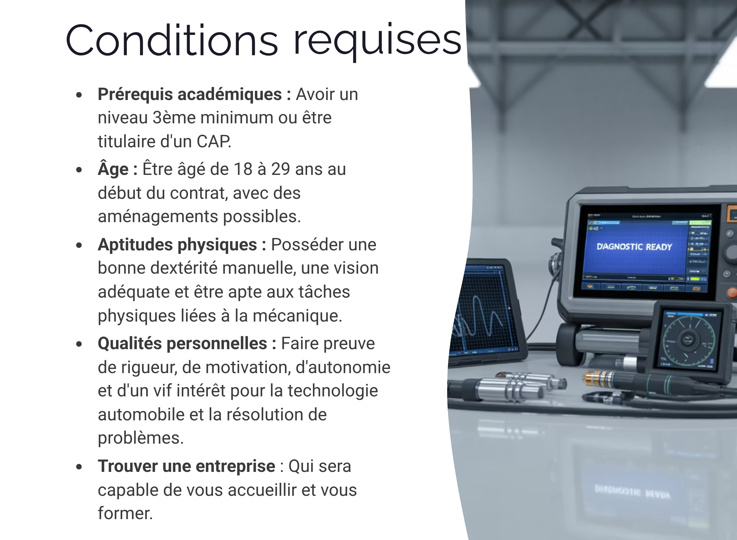 Présentation Bac Pro Maintenance