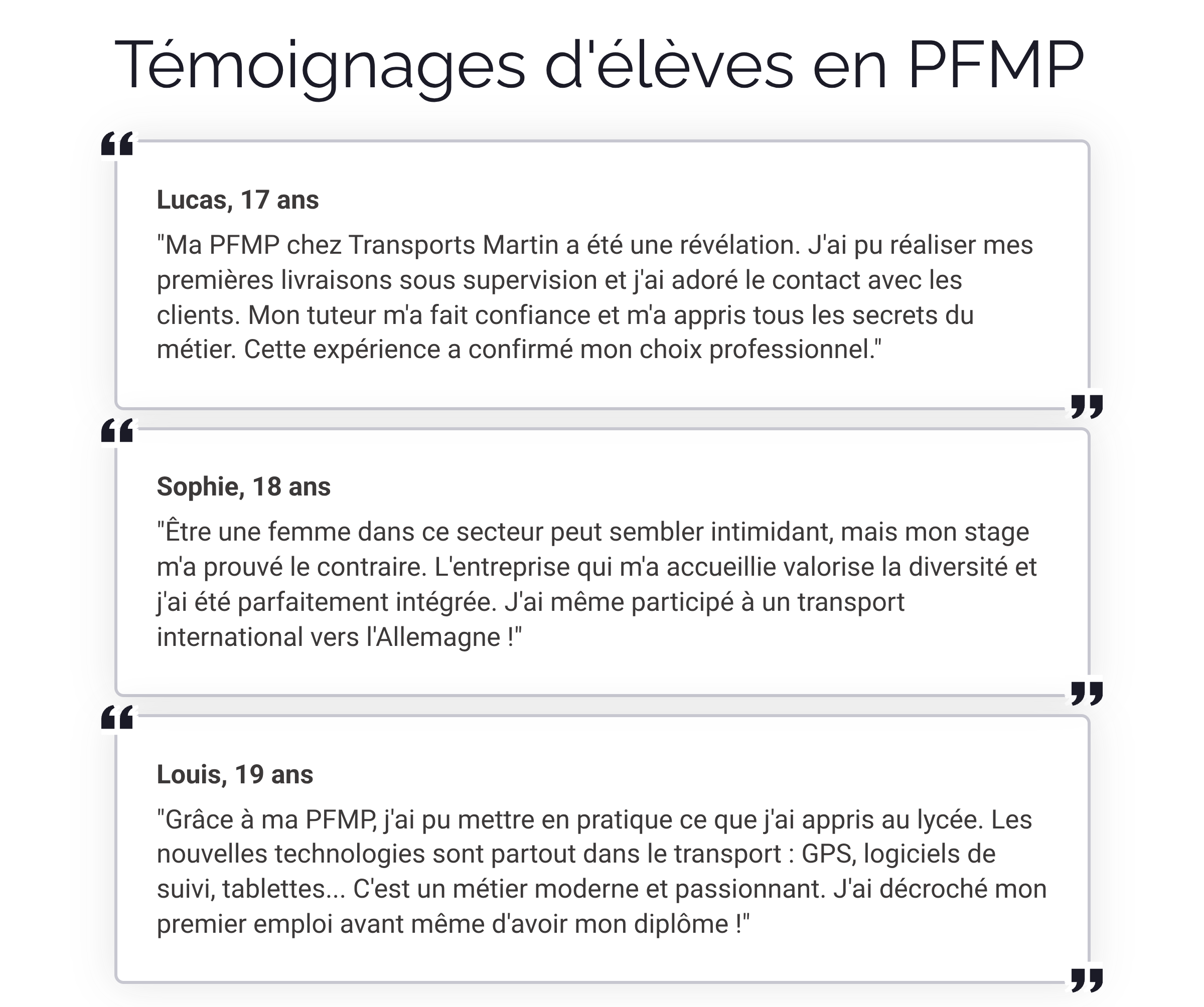 Présentation Bac Pro Maintenance