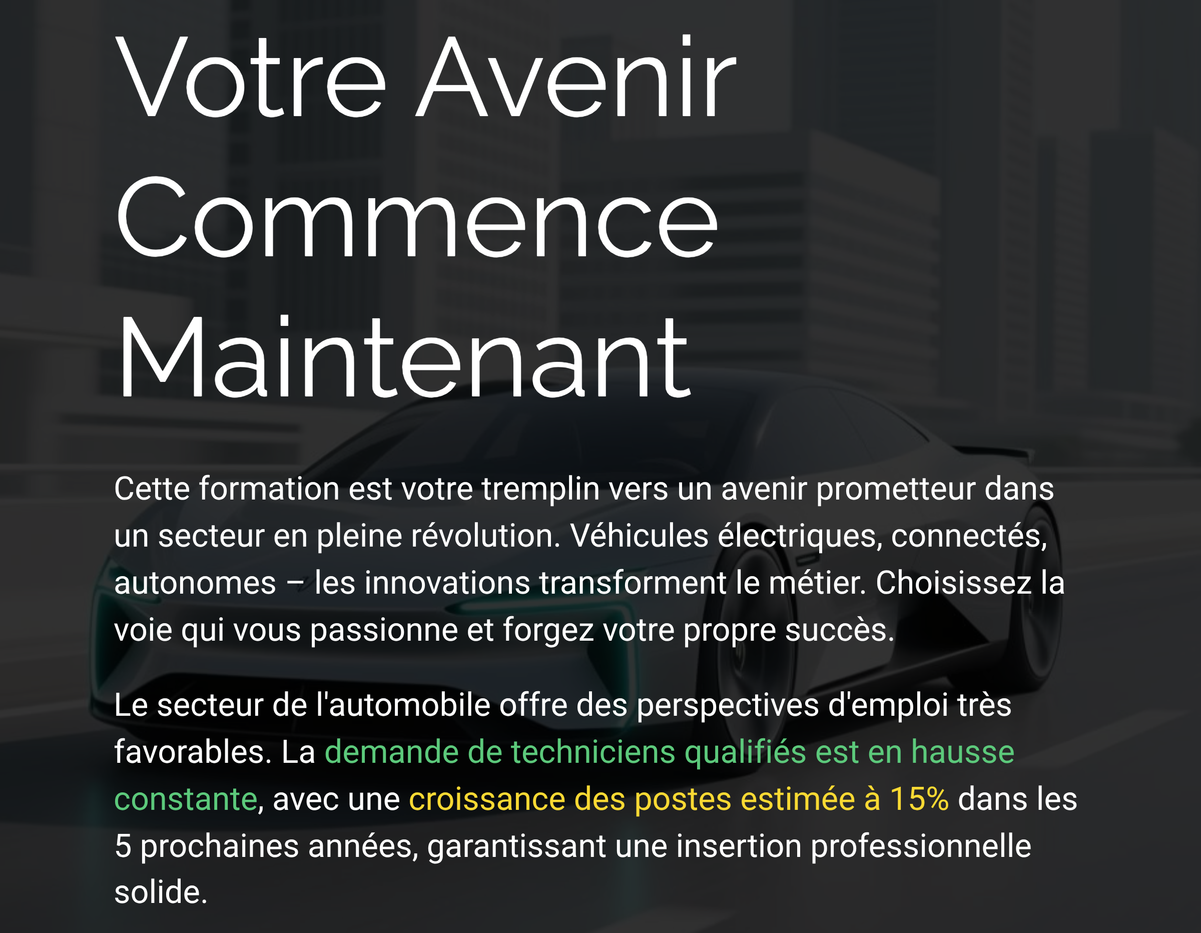 Présentation Bac Pro Maintenance