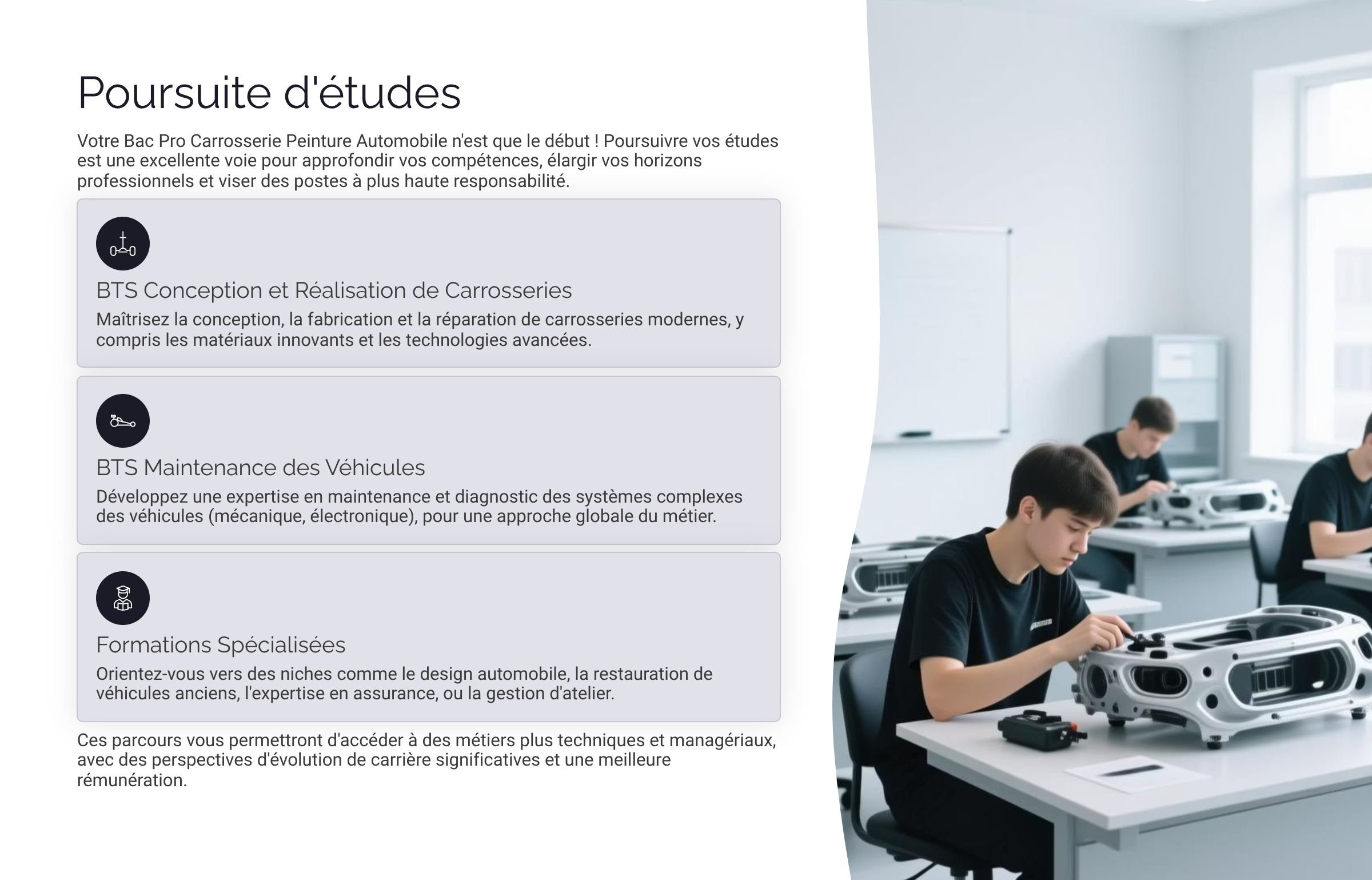 Présentation Bac Pro Maintenance