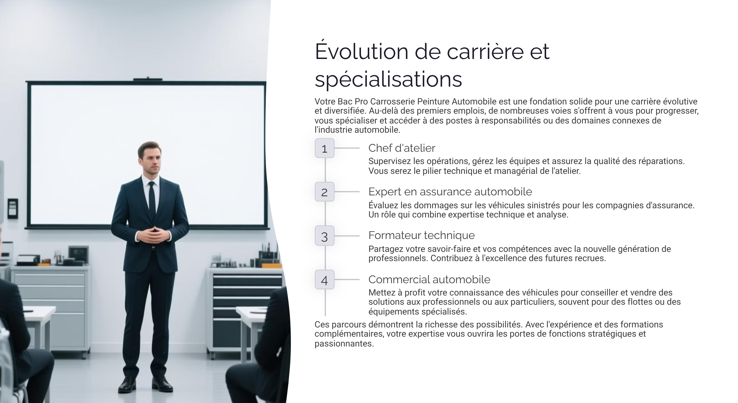 Présentation Bac Pro Maintenance