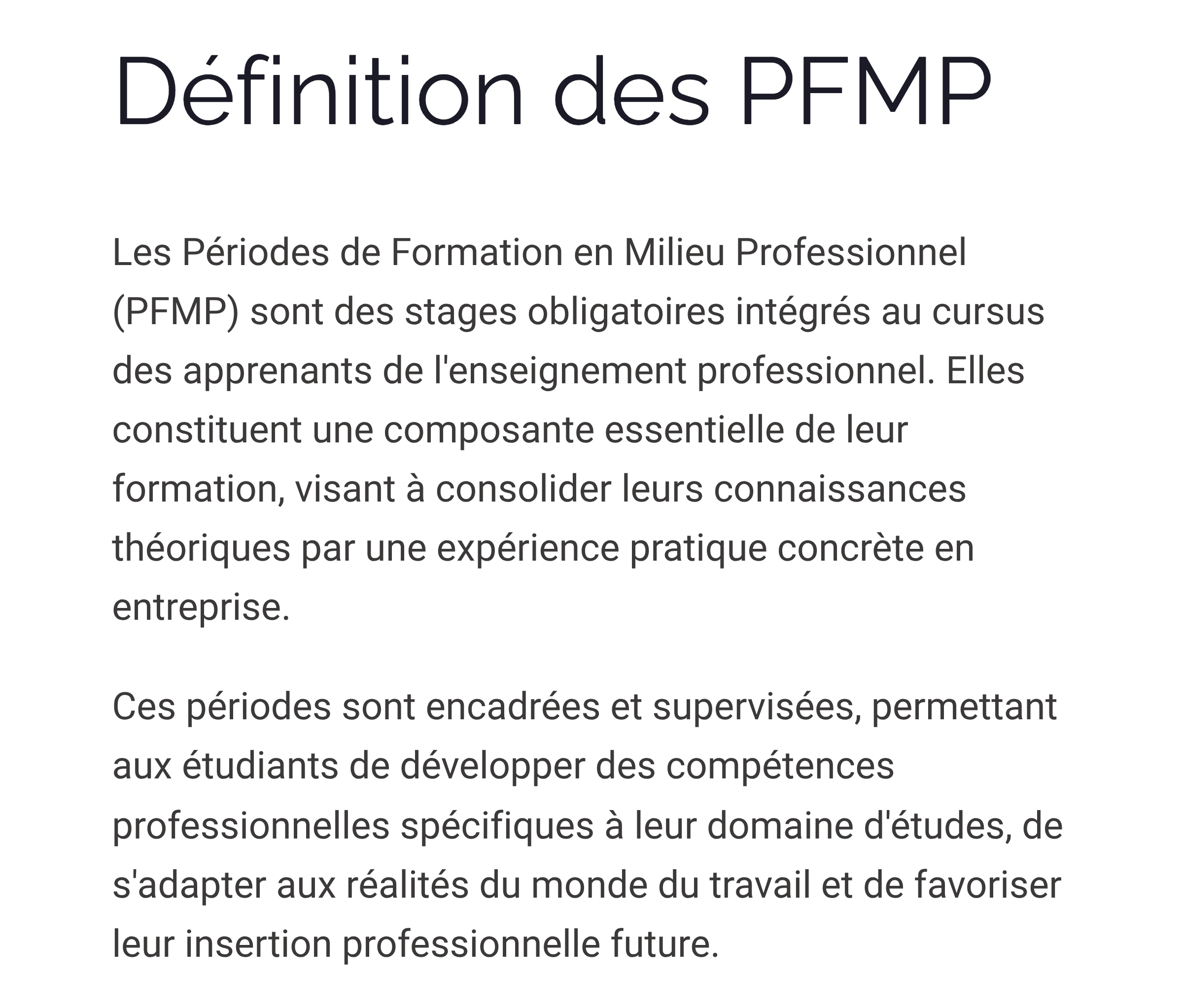 Présentation Bac Pro Maintenance