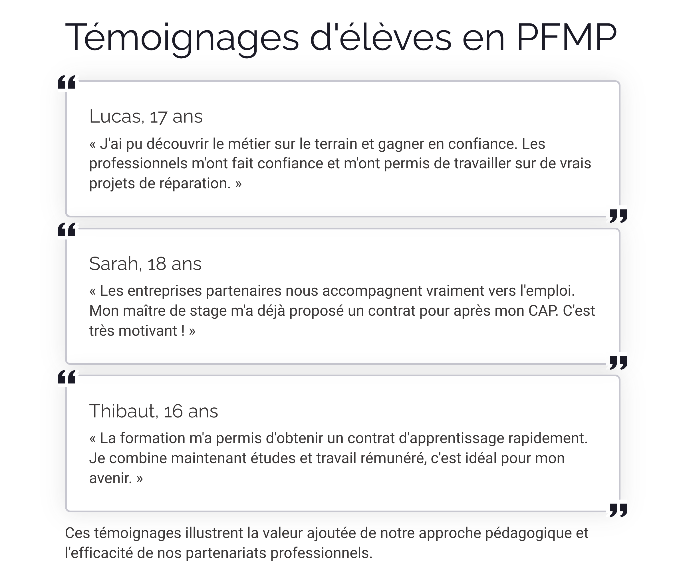 Présentation Bac Pro Maintenance