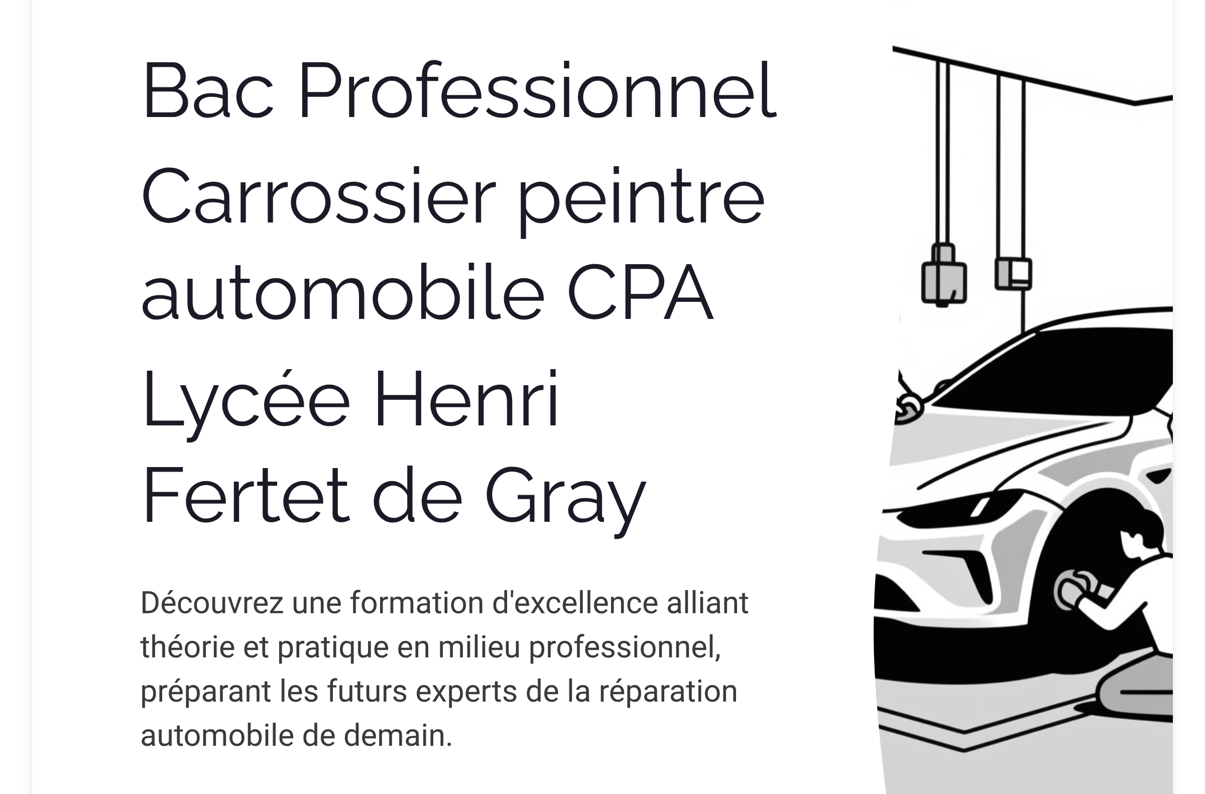 Présentation Bac Pro Maintenance
