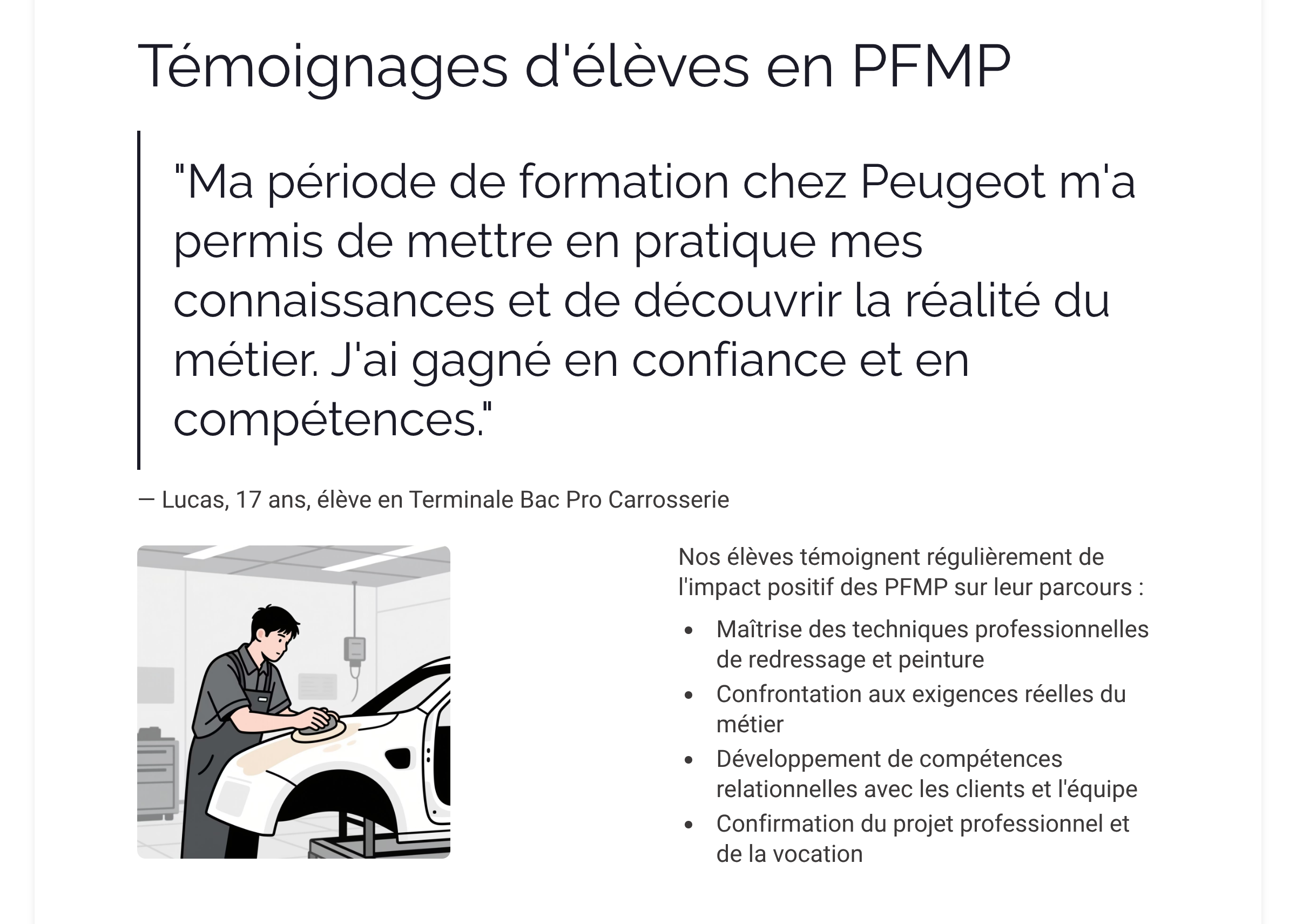 Présentation Bac Pro Maintenance