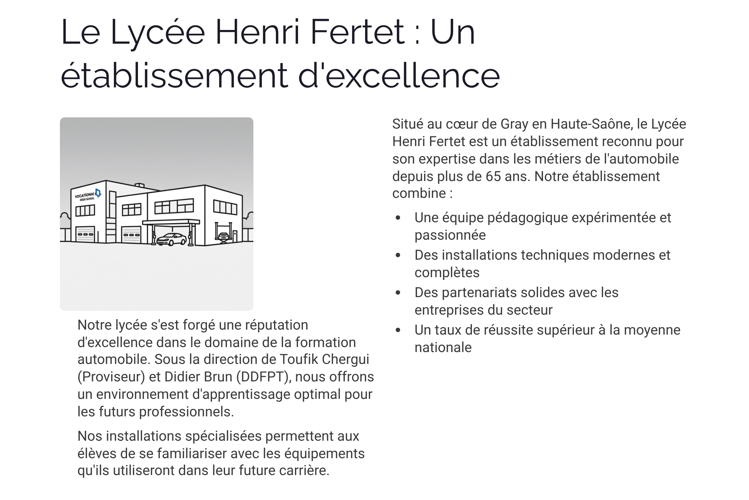 Présentation Bac Pro Maintenance