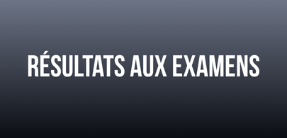 les résultats